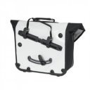 Kerékpáros táska Downtown QL2 Blackn White (pár)