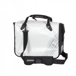 Kerékpáros táska Office-Bag QL2 Blackn White (pár) Sportszer Ortlieb