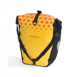 Csomagtartó táska Back-Roller Classic Design Dots citromsárga-narancssárga Sportszer Ortlieb