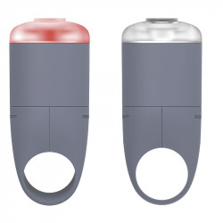 Kerékpár lámpa szett elektromos ezüst Reelight EGO Kerékpár tartozékok Reelight