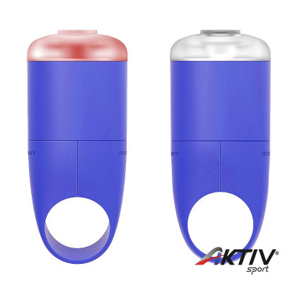 Kerékpár lámpa szett császári kék Reelight EGO