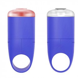 Kerékpár lámpa szett császári kék Reelight EGO Kerékpár tartozékok Reelight