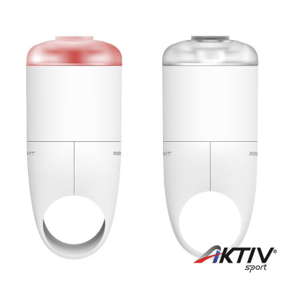 Kerékpár lámpa szett mályvacukor fehér Reelight EGO