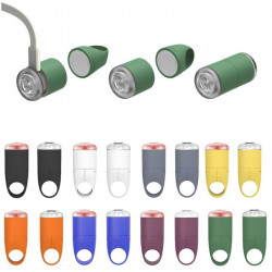 Kerékpár lámpa szett mályvacukor fehér Reelight EGO