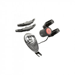 Elemnélküli kerékpár csomagtartó lámpa SL600 Flash Luggage Carrier Rear light