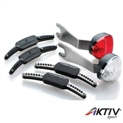 Elemnélküli kerékpár lámpa SL250 Steady Light szett