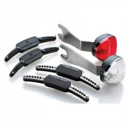 Elemnélküli kerékpár lámpa SL250 Steady Light szett Kerékpár tartozékok Reelight