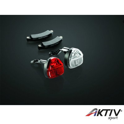 Elemnélküli kerékpár lámpa SL150 Steady Light szett