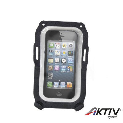 Okostelefon tartó fekete-átlátszó