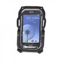 Okostelefon tartó fekete-átlátszó