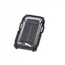 Okostelefon tartó fekete-átlátszó