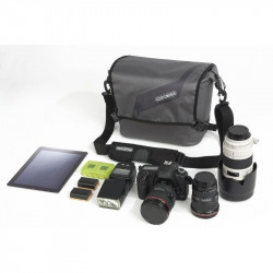 Fotós táska Soft-Shot szürke