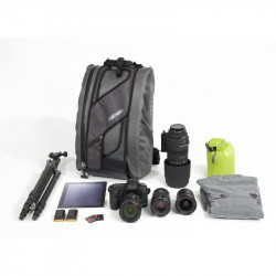 Fotós táska Day-Shot (camera backpack) szürke