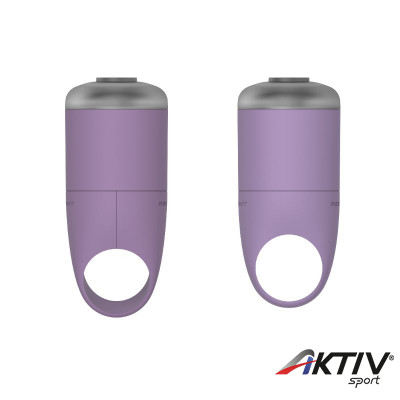 Kerékpár lámpa szett lila Reelight GO