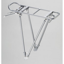 Csomagtartó Foldit 26”œ/28”œ állítható fekete Csomagtartó Racktime