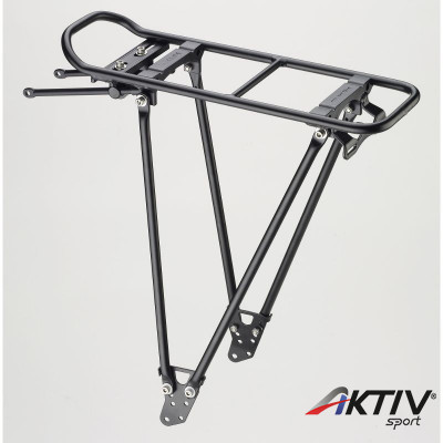 Csomagtartó Foldit 26”œ/28”œ állítható ezüst