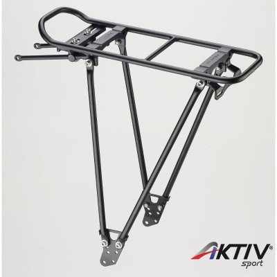 Csomagtartó Foldit 26”œ/28”œ állítható ezüst