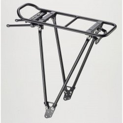 Csomagtartó Foldit 26”œ/28”œ állítható ezüst Csomagtartó Racktime