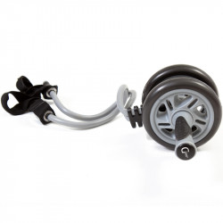 Erősítő kerék gumikötéllel és DVD-vel Fitness