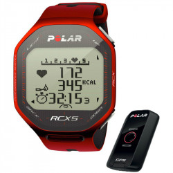 Polar RCX5 Multi pulzusmérő futó sportóra piros Fitness Polar