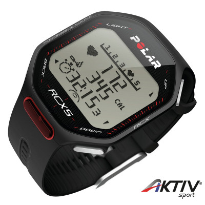 Polar RCX5 Run Fekete Pulzusmérő Futó Sportóra