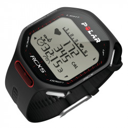 Polar RCX5 Run Fekete Pulzusmérő Futó Sportóra Fitness Polar