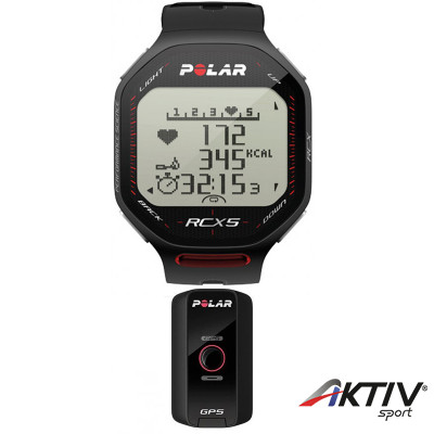 Polar RCX5 Multi Fekete Pulzusmérő Futó Sportóra