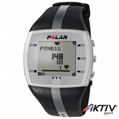 Polar FT7 Férfi pulzusmérő óra fekete szürke csíkkal