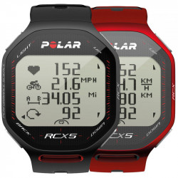 Polar RCX5 Fekete Pulzusmérő Futó Sportóra Fitness Polar