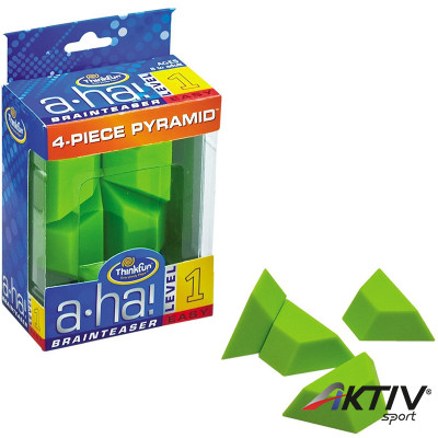 A-Ha! Brainteasers - 4-Piece Pyramid Logikai Játék