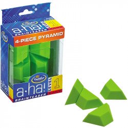 A-Ha! Brainteasers - 4-Piece Pyramid Logikai Játék Logikai játékok