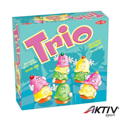 Trio Fagyis Társasjáték + 1 db Ajándék Mini Járgány