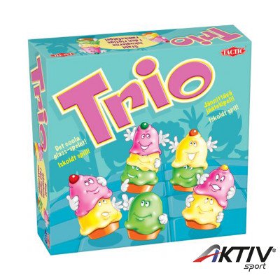 Trio Fagyis Társasjáték + 1 db Ajándék Mini Járgány