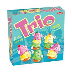 Trio Fagyis Társasjáték + 1 db Ajándék Mini Járgány Logikai játékok