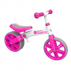 YVelo junior futóbicikli pink Lábbal hajtható járművek YBike