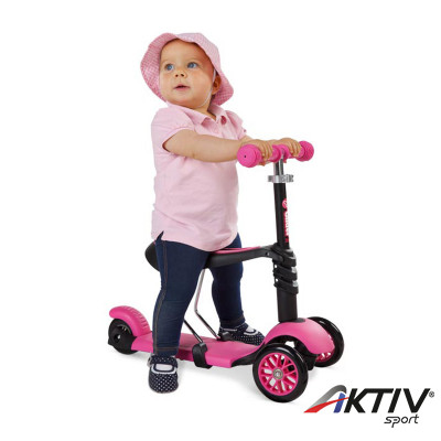 YGlider 3 in 1 pink