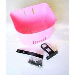 Kerékpár kosár rózsaszín E WR-1214C Style/Puma Kerékpár tartozékok Hauser