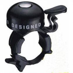 Kerékpár csengő Trinity fekete Sportszer