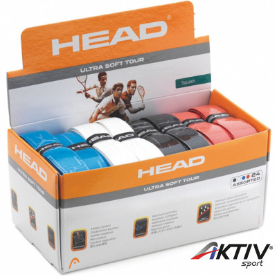 Head Ultra Soft Tour squash grip doboz