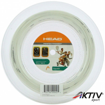 Head Perfect Power SQ squash húr tekercs 110m