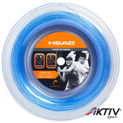 Teniszhúr Head tekercs Power Fusion 200 m
