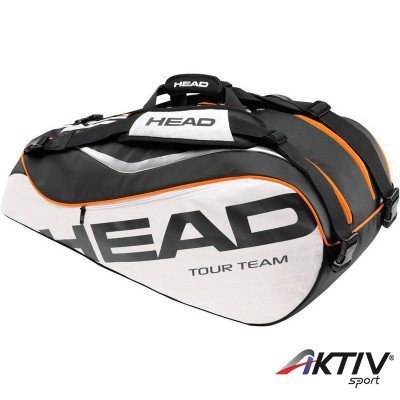 Tenisztáska Head Tour Team Combi narancssárga-fehér