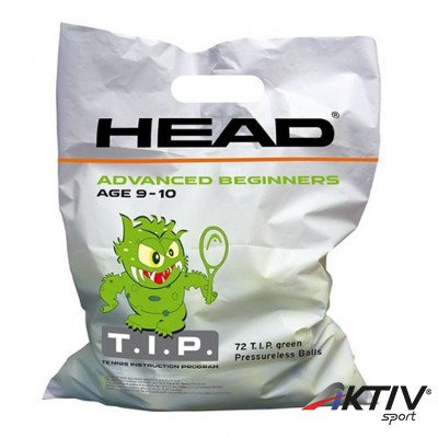 Teniszlabda Head TIP zöld 72 db