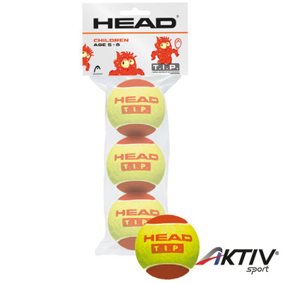Teniszlabda Head TIP piros 3 db