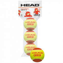Teniszlabda Head TIP piros 3 db Sportszer Head