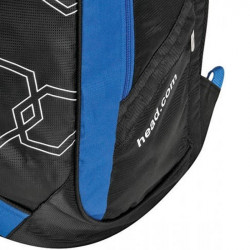 Hátizsák Head Elite Backpack fekete-kék