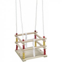 Rácsos fa hinta Játék Hudora