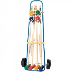 Krikett szett 4 személyes Játék Hudora
