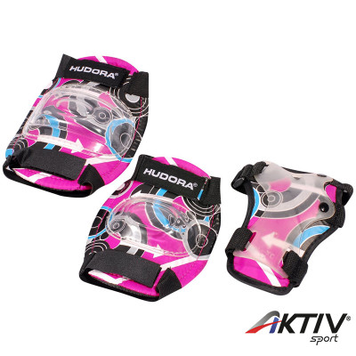 Védőszett Hudora Style rózsaszín