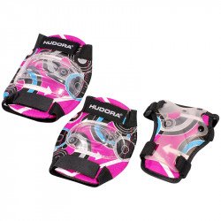 Védőszett Hudora Style rózsaszín Sportszer Hudora